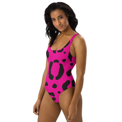 Fendlera Leopard One-Piece Swimsuit