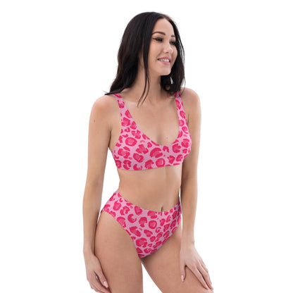 Ivy Print Recycled high-waisted bikini