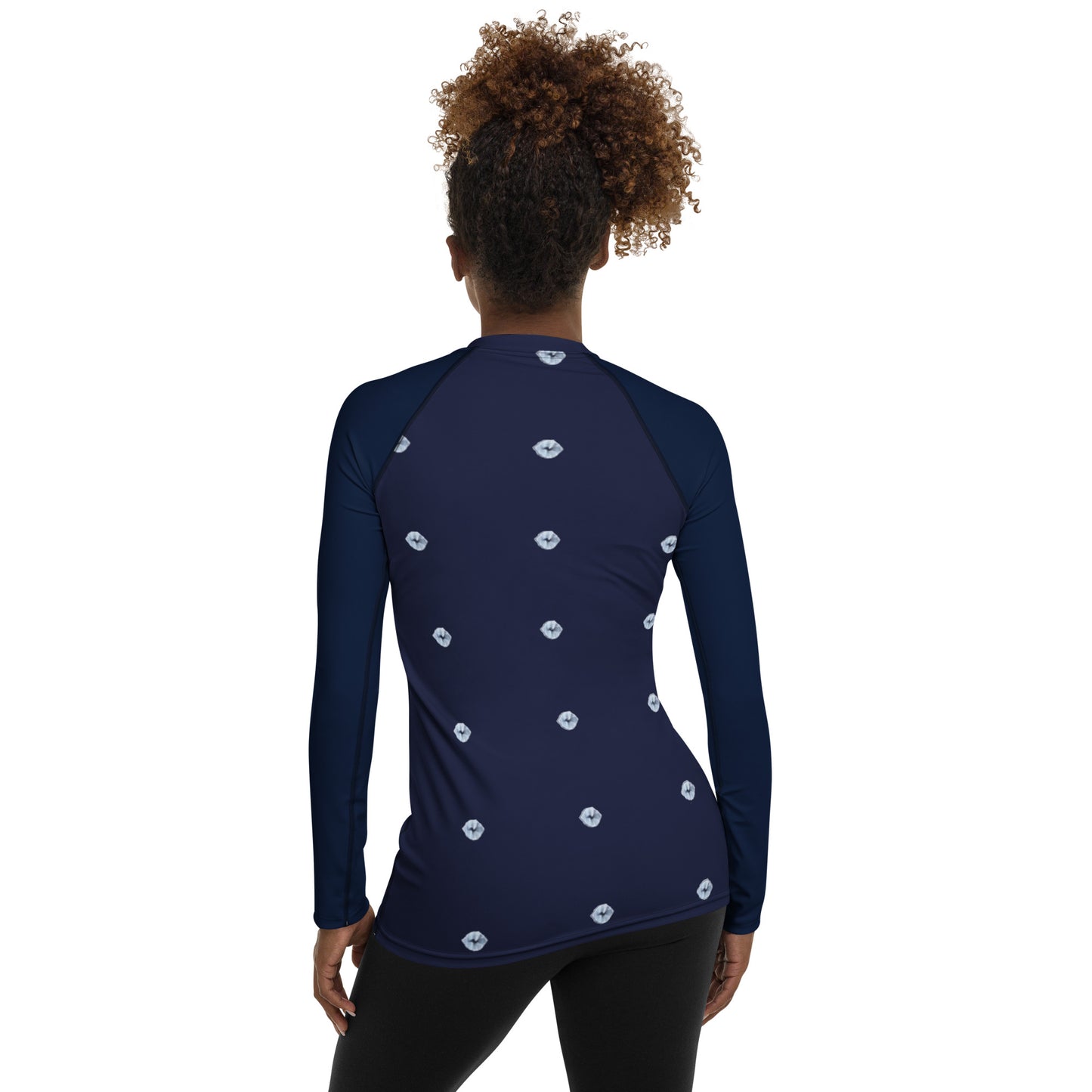 Indigo Balls Women's Rash Guard