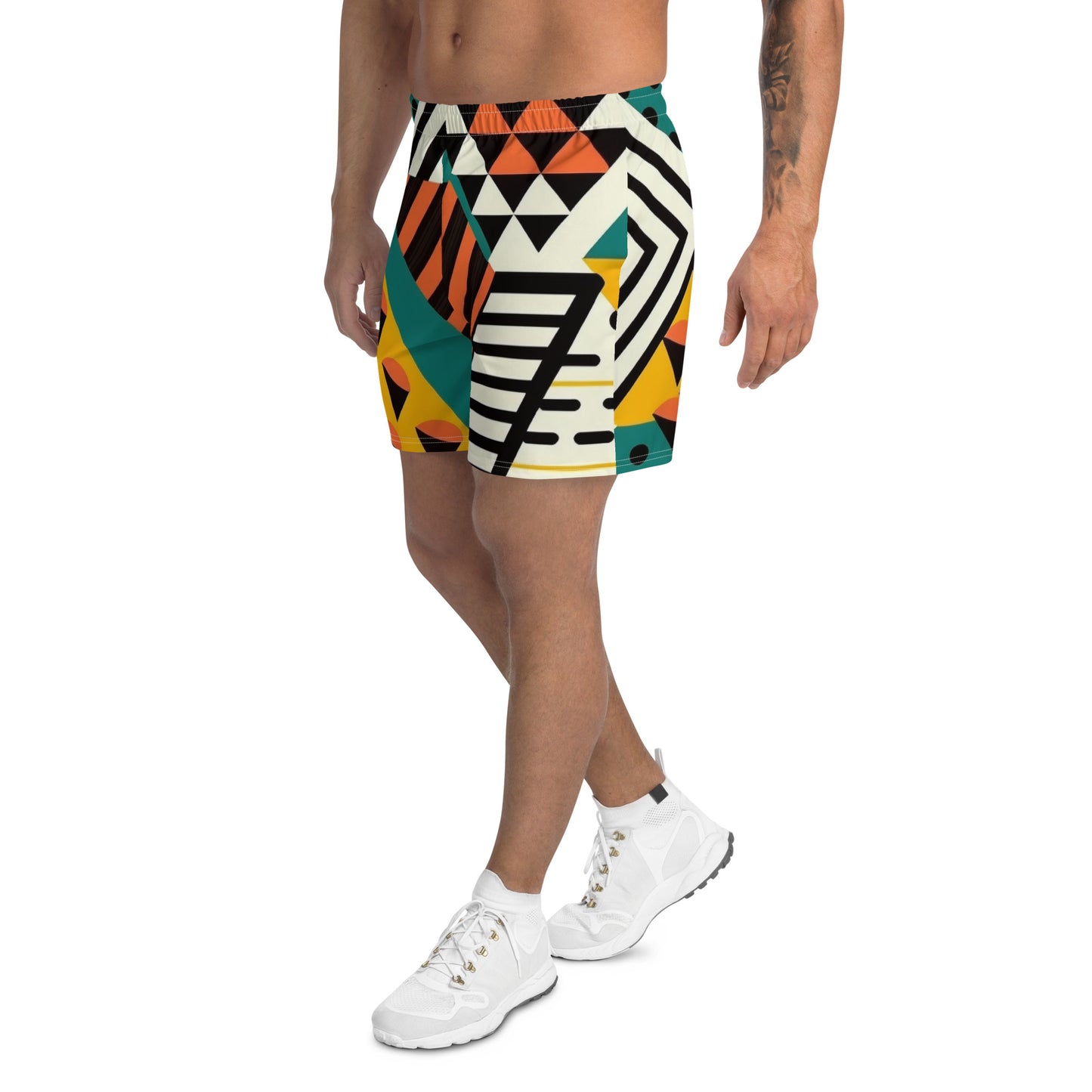 Short pour homme imprimé en tissu africain coloré