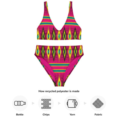 Pinka Print Recycled Bikini for Women